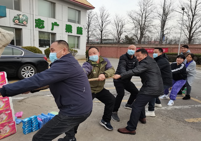 志广麻豆高清无码举办员工拔河大赛